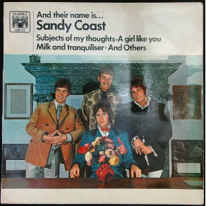 SANDY COAST And Their Name Is... Sandy Coast (Marble Arch – MALH 202) Holland 1968 compilation LP (Beat, Pop)